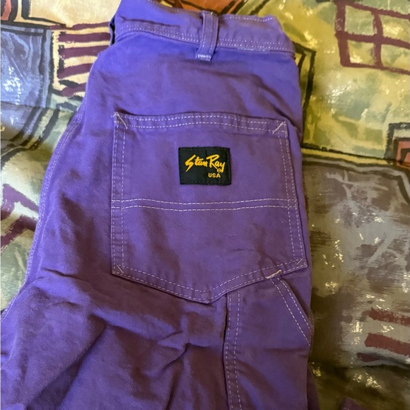 Stan Ray purple cargo pants - Picture 2 of 3